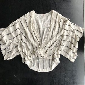 Free People Cropped Blouse